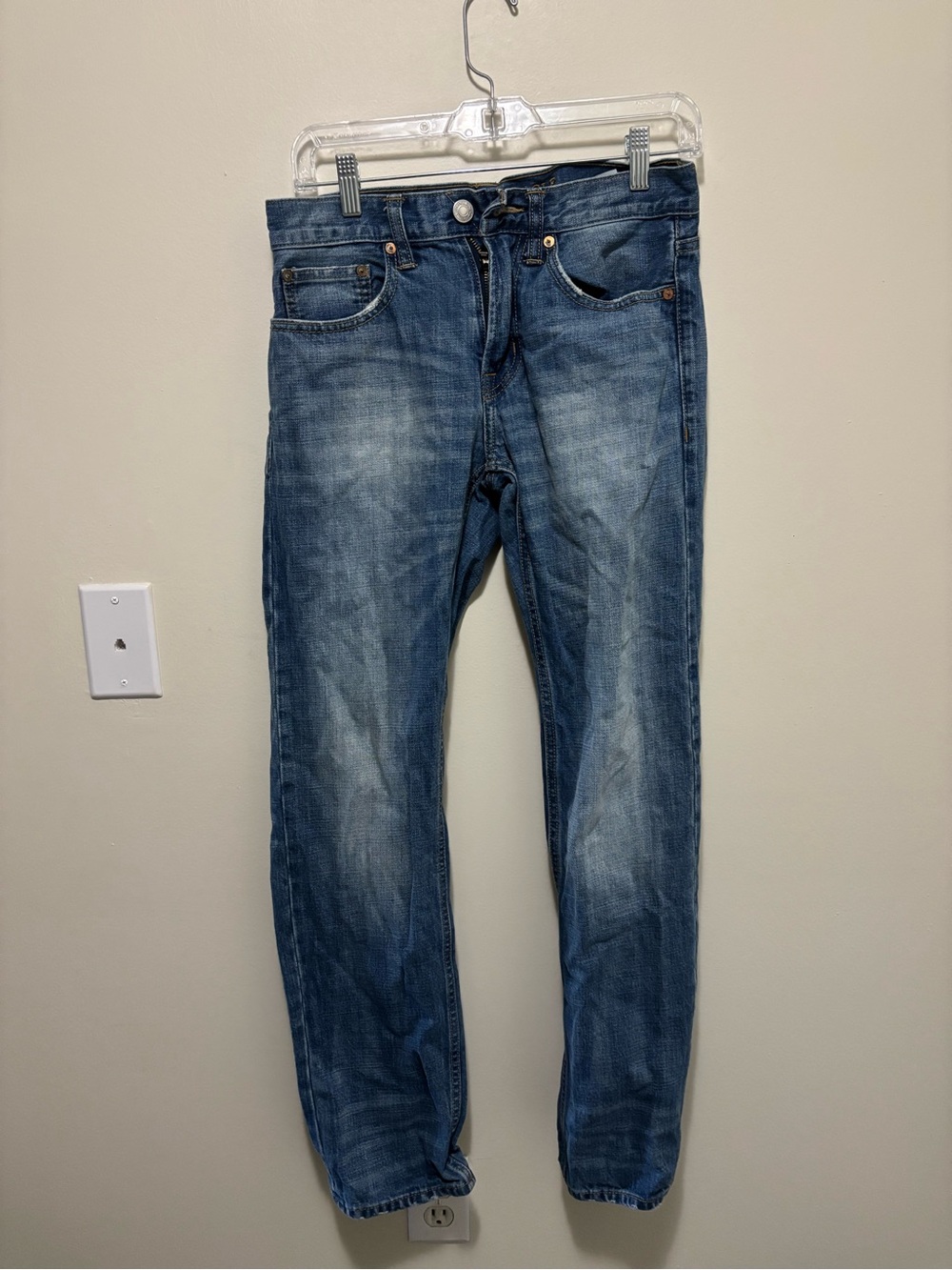 American Eagle Outfitters Men's 100% Cotton Slim Straight Jeans (28x32)